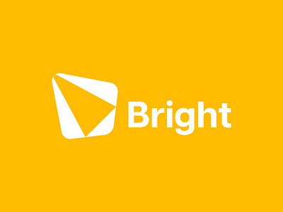 Bright branding bright icon logo modern logo