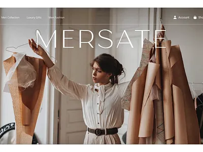 Luxury e-commerce ✨ e commerce fashion luxury ui website