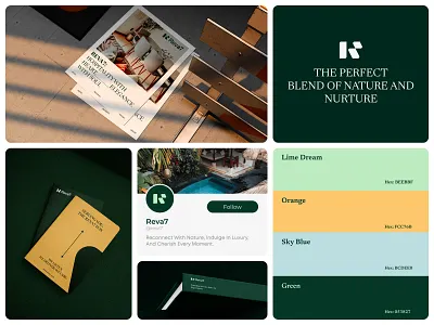 Resort Brand Identity brand identity branding guesthouse homestay hotel resort travel visual identity