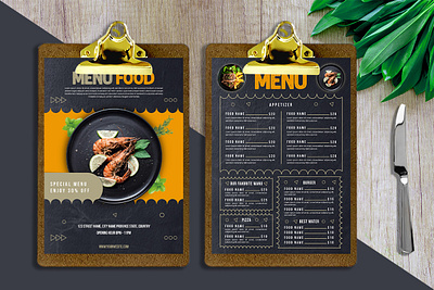 Restaurant Menu poster