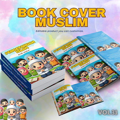 Book Cover Islamic #10 graphic design kids book