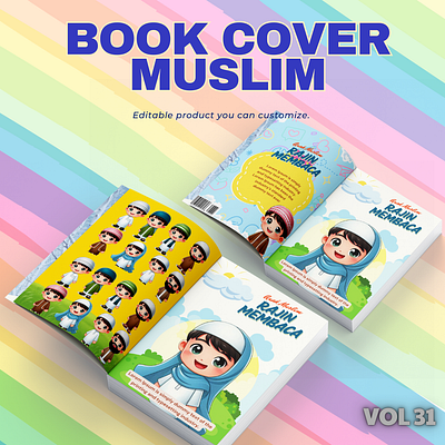 Book Cover Islamic #12 graphic design kids book