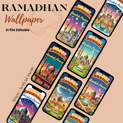 Wallpaper Ramadhan 01 design graphic design ramadhan wallpaper