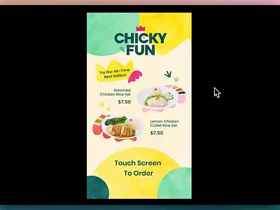 Chicky Fun Ordering UserFlow figma ui userflow ux