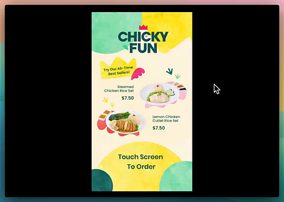 Chicky Fun Ordering UserFlow figma ui userflow ux