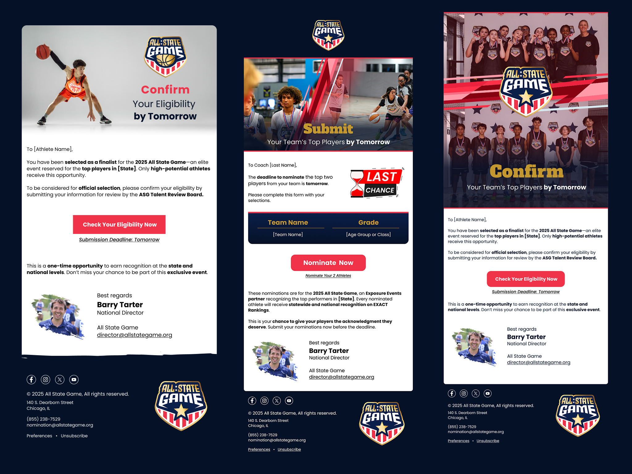 Example of Html Email Template Design