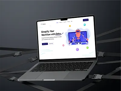 SaaS Product Landing Page 2025 branding design figma graphic design landing page latest design product page saas saas hero section saas home saas product trending design ui ux website