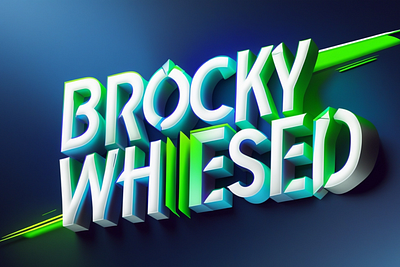 Brocky Whiesed - Experimental Font decorative fonts graphic design illustration sans serif script