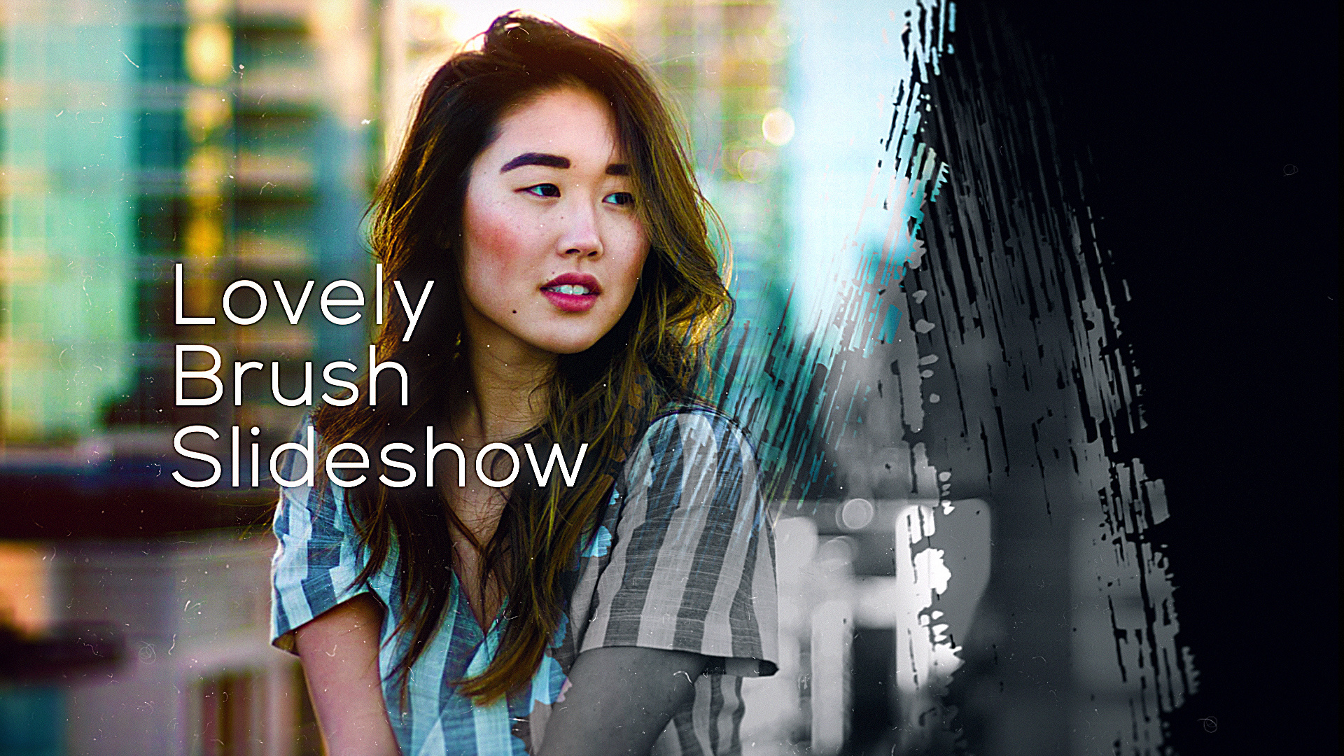 Lovely Brush Slideshow (AE Template) aftereffects brush corporate design gallery intro lovely motiondesign motiongraphics opener slideshow wedding