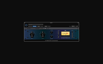 UADx 1176 FET Compressor (ReDesign) Audio Plugin Interface audio plugin figma logic pro x music software ui design vst