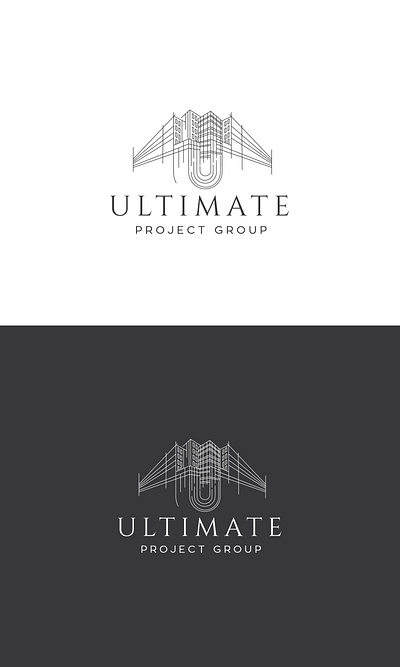 ULTIMATE branding design flat graphic design illustration logo minimal typography vector