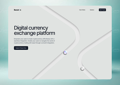 Digital Currency Exchange Website Hero(2 Shades) figgma hero ui uiux ux uxui website