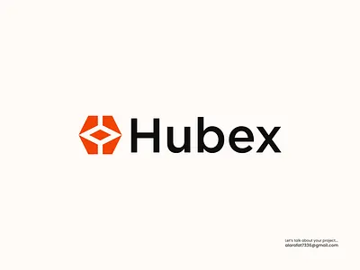 Hubex Logo Design brand identity brand logo brand mark branding business logo delivery logo h icon logistics logo logo logo design modern logo symble transport logo