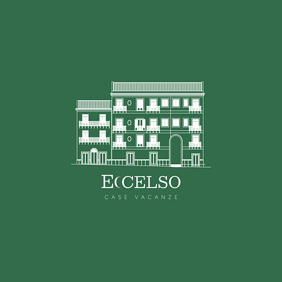 EcCelso hotel logo branding graphic design logo