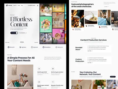PhotoMan version 2 - Professional Photography Studio agency branding content design digital elementor framer landing marketing media page photographer photography portfolio social studio ui webflow website wordpress