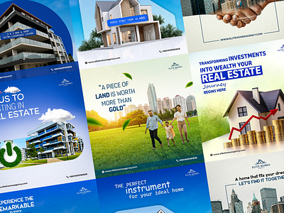 Modern Real Estate Social Media Design future