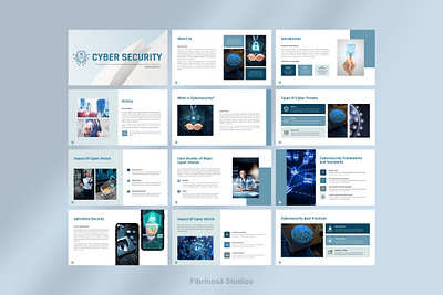 CyberFort Labs - Cybersecurity PowerPoint Template complience