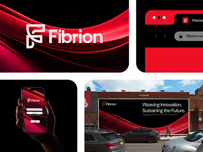 Fibrion - Logo & Branding - 03 brand brand design branding branding designer chinthaka gunaratne design f fibrion graphic design identity letter f letter logo logo logo design logo designer logo mark logos logotype monogram visual identity