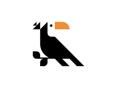 Toucan Bird branding design graphic design icon illustration logo minimal visualidentity