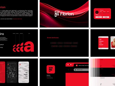 Fibrion - Logo & Branding - 04 brand brand design brand identity branding branding designer branding identity chinthaka gunaratne design f fibrion graphic design identity letter f letter logo logo logo design logo designer logos monogram wordmark