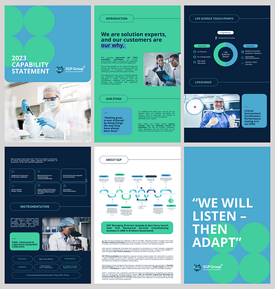 Health Report Design branding design graphic design presentation