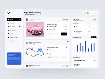 VETKURO cards dashboard desktop desktop app inspiration modern navigation saas saas app simple typography ui ux web app