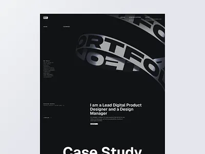 PORTFOLIO design inspiration portfolio product design simple typography ui ux uxui web web design