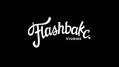 Flashbakc Studios ae animation branding calligraphy customtype design graphic design lettering logo logotype motion graphics type typography