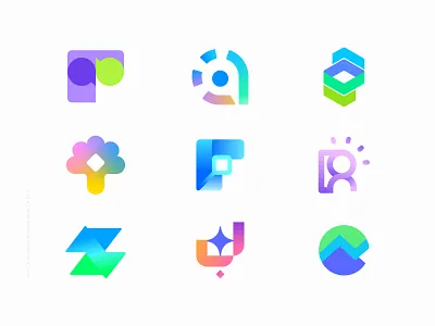 Tech, Software, AI, SaaS, Modern, Logo Collection, Logofolio2025 abstract ai aritficial ecommerce futuristic gradient identity innovation intelligence logo logo collection logodesign logofolio 2025 minimalist modern logo negative space saas software tech web3