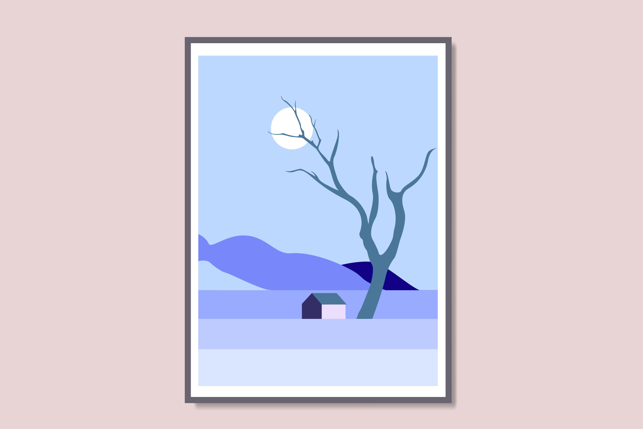 Minimalist wall art poster abstract artwork decorative drawing elegance flat graphic design illustration line art minimal modern poster wall art