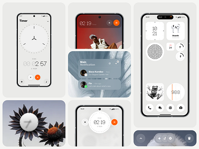 New Nothing OS 4.0 Concept android dashboard design homepage illustration interface ios iphone mobile news os