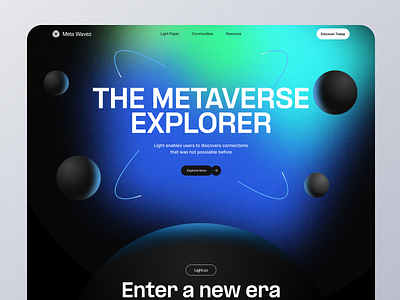 WEB 4.0 metaverse ui ui design uiux ux web 3.0 webdesign