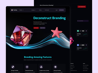 Twinkly Branding Website Page