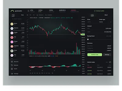 Goodxwallet - Web3 App binance bitcoin blockchain coin crypto crypto currency crypto wallet crypto website cryptocurrency exchange investment trading ui uiux ux wallet web 3