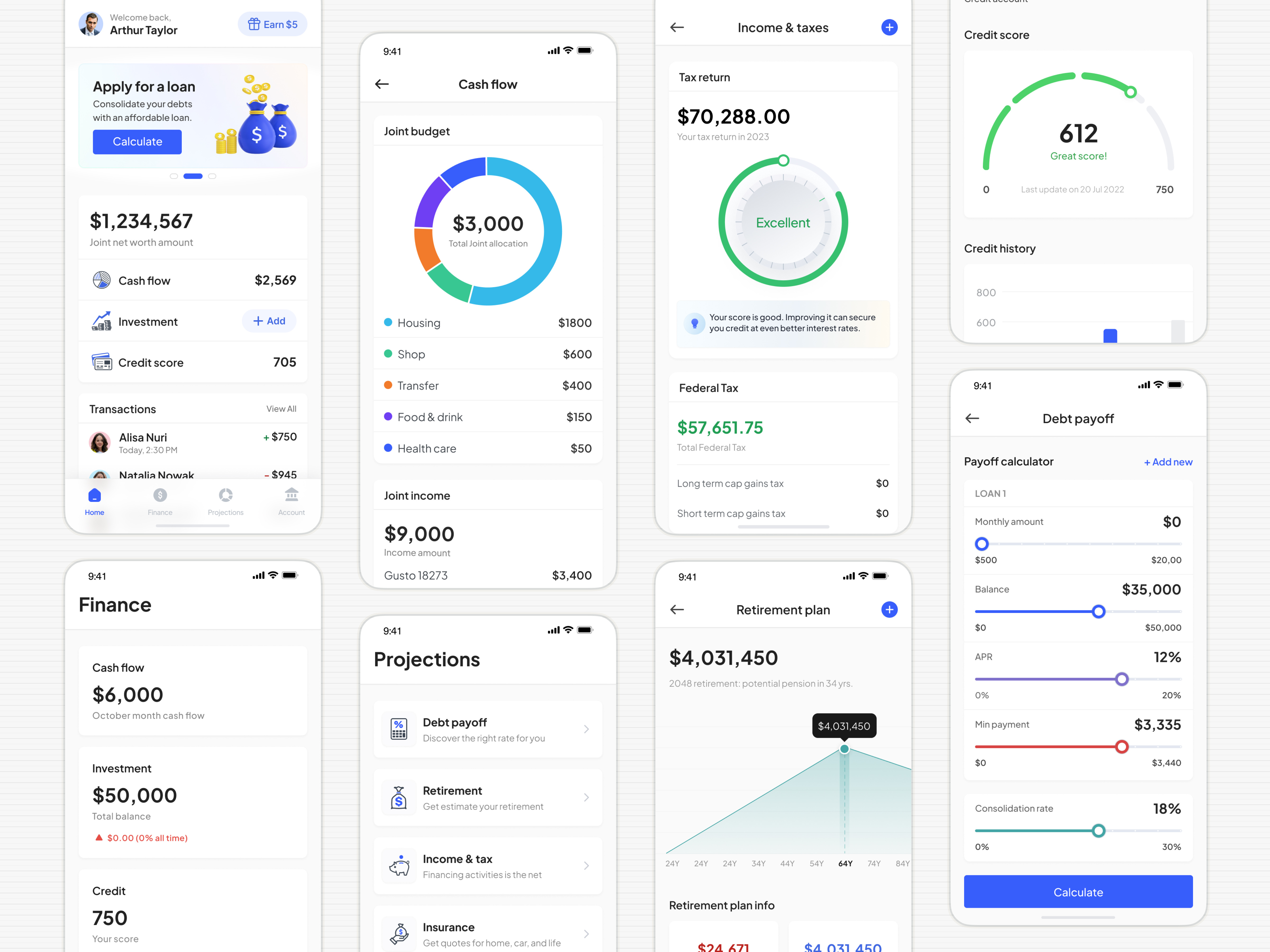 Example of Mobile App UI UX Design