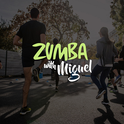 Logo Design - Zumba with Miguel brand design exercise fitness fitness brand fitness branding fitness logo logo logo design workout