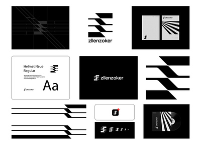 Zellenzoker Visual Identity brand identity branding logo logo design visual identity