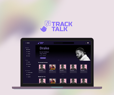 TrackTalk creativedesign dailyui designinspiration designsystem dribbble figma minimaldesign productdesign responsivedesign ui uidesign uiuxdesign userexperience uxcasestudy uxdesign uxresearch webdesign