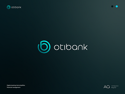 Otibank brand branding logo visual id visual identity