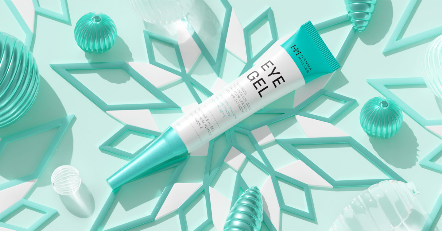 Hanna Müller Holiday Renders 3d advertisement beauty blender caustics christmas colorful cosmetics cycles hanna muller holiday product