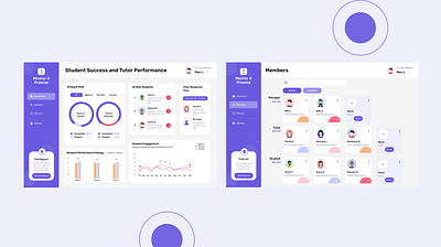 Mentor A Promise Redesigned Web App ui ux