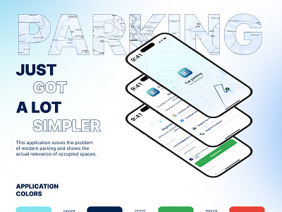 Parking app concept concept ui ux