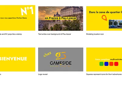 Motion Design StoryBoard motion design motion graphics storyboard