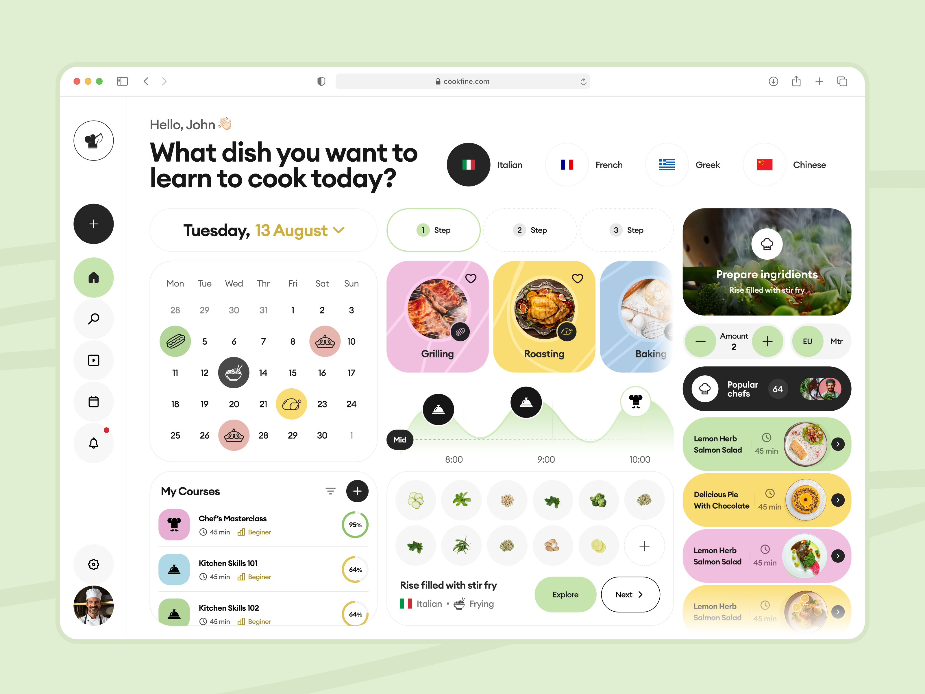 Example of Web App Design And Development