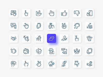 Hands Gesture Icon Set charity collaboration crossed design disapproval gesture graphic design hands gesture hands gesture icon set hold human logo operation peace point thumbs up ui