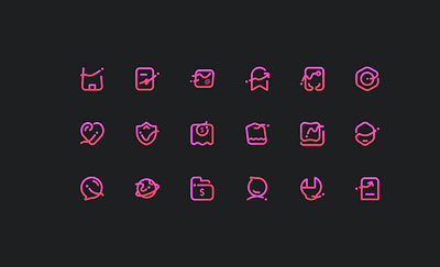 Practice with a set of ICONS ui