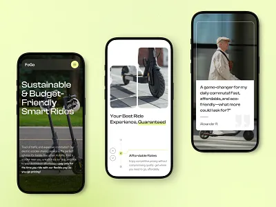 Electric Bike Landing Page-Mobile Responsive bicycle clean website cycle design electric electric bicycle electric bike ev bike focotik home page landing page landing page design landing page ui minimalist mobile responsive ui design ui ux design web ui website website design