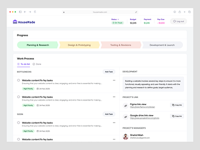 Real Estate Project Management Dashboard UI UX apartment b2b dashboard dashboard design estate product design project project management projectmanagement property real estate real estate dashboard real estate ui realestate realtor ui ui design ux ux design wavespace