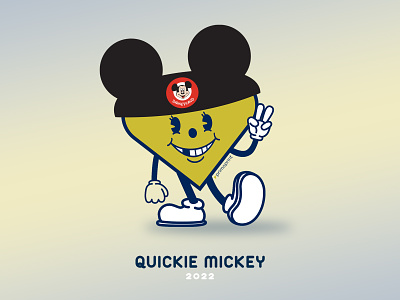 Quickie Mickey Rebound 2022 adobe design fun illustration illustrator inspo mickey mouse quick quickeymickey rebound