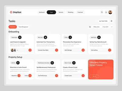 Smart Property Management SaaS Dashboard app commercial crm dashboard dashboard design design estate property property management proptech real estate real estate dashboard real estate ui saas saas dashboard saas design service task ui ux